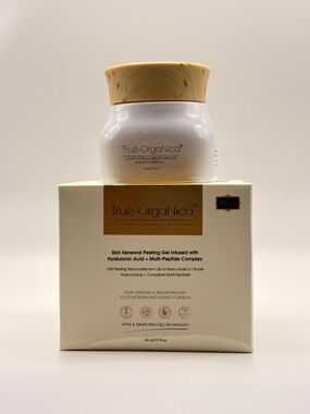 True-OrgaNica Peeling Gel Hyaluronic Acid Multi-Peptide Complex 1.7oz